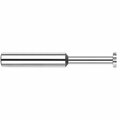 Harvey Tool 1/8 in. dia. x 0.005in. Radius x 1/32 x 3/8 in. Neck Carbide Corner Radius Keyseat Cutter, 6 Flute 732231